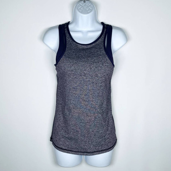 lululemon athletica Tops - Lululemon Purple Athletic Racerback Tank Top Built In Bra 6